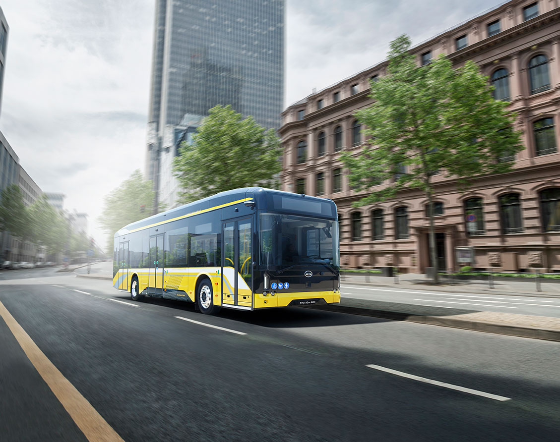 Byd To Showcase Its B Ebus With Blade Battery Chassis At Innotrans