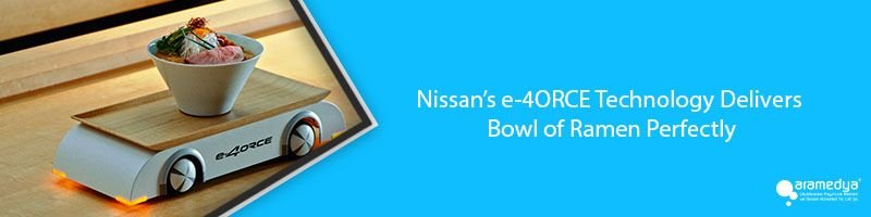 Nissan’s e-4ORCE Technology Delivers Bowl of Ramen Perfectly