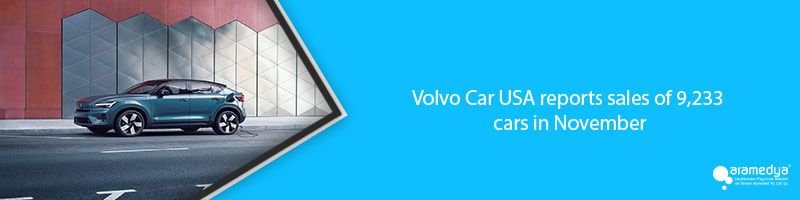Volvo Car USA reports sales of 9,233 cars in November